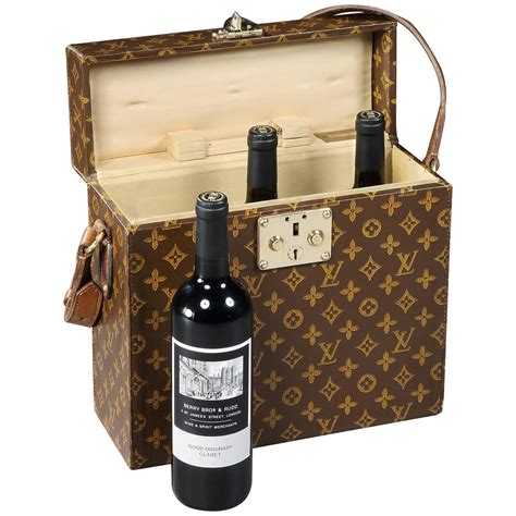 louis vuitton wine collection|Louis Vuitton alcohol bottle.